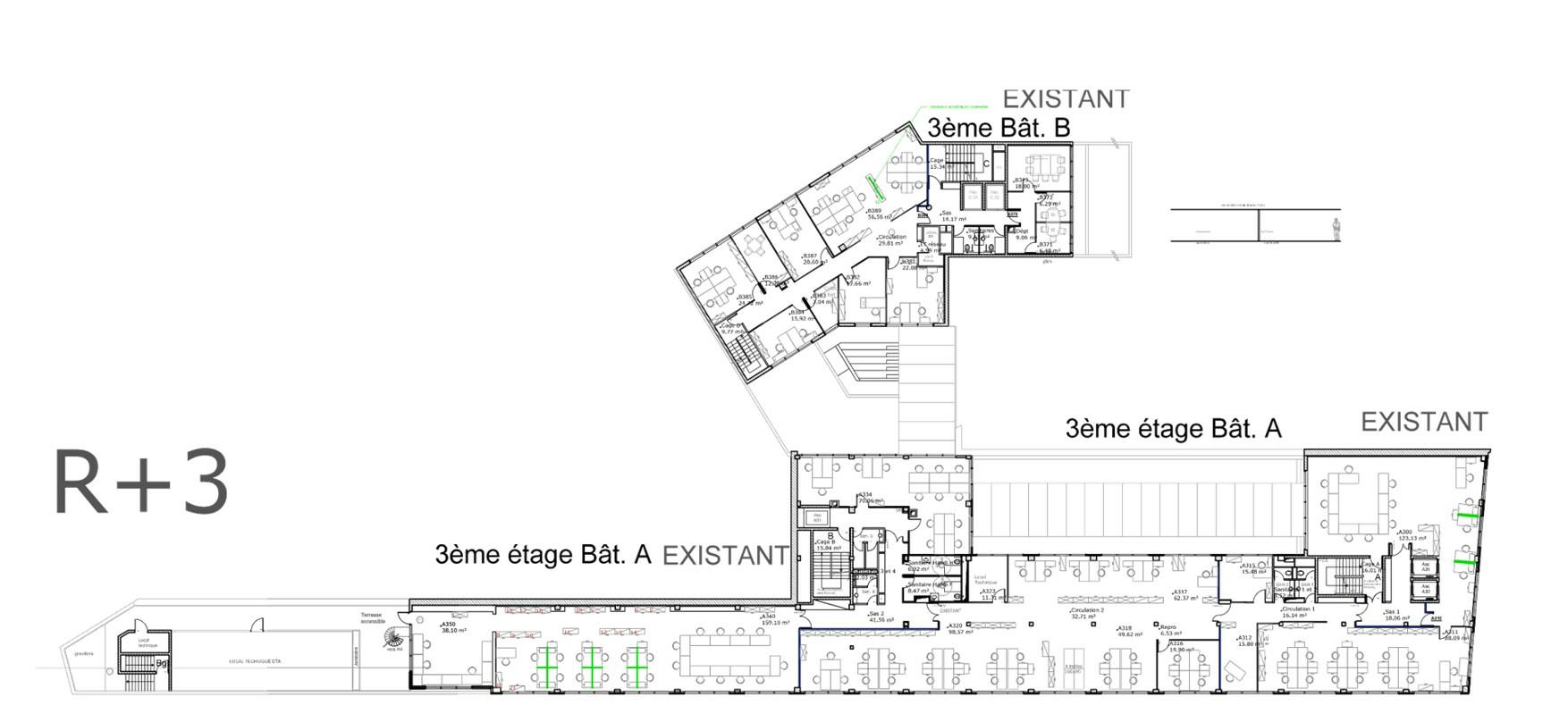 Bureau Kremlin-Bicêtre 1246m² Location bureau Kremlin-Bicêtre Val-de-Marne OLBUR2100573 13